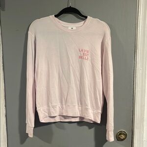 Sundry La Vie Est‎ Belle Cozy Pullover Size S